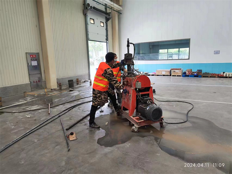 勐海厂房地面下沉塌陷注浆加固施工